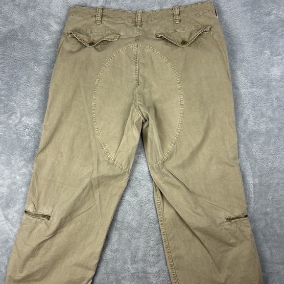 Vtg Polo Ralph Lauren Paratrooper Military Cargo Pants Mens 36 (36×29.5) Khaki - Picture 5 of 8